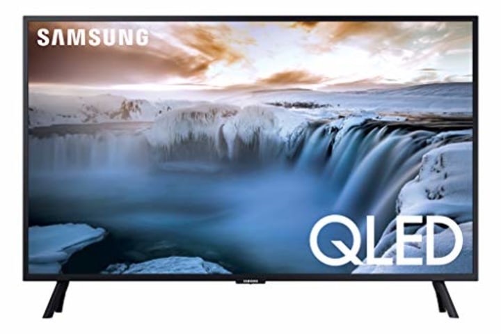 Samsung QN32Q50RAFXZA Flat 32-Inch QLED 4K 32Q50 Series Smart TV