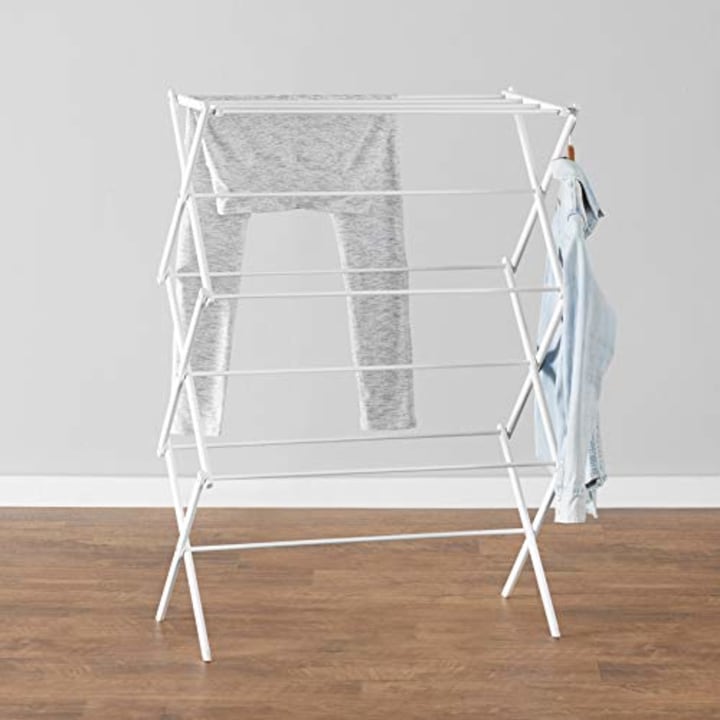 Amazon Basics Foldable Clothes Drying Laundry Rack
