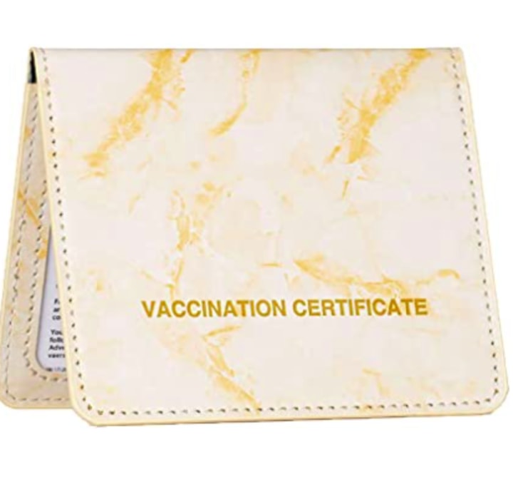 Vaccine Card Protector Cover