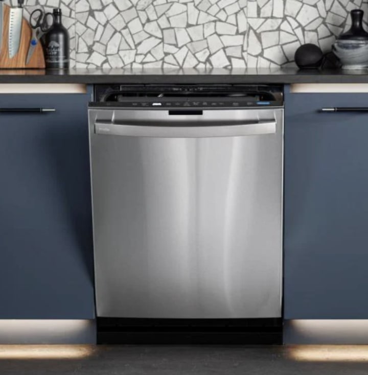 GE Profile 24 Inch Stainless Steel Top Control Smart Dishwasher