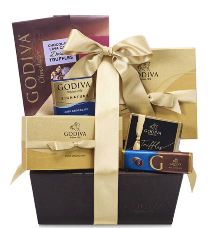 Godiva Celebration Gift Basket