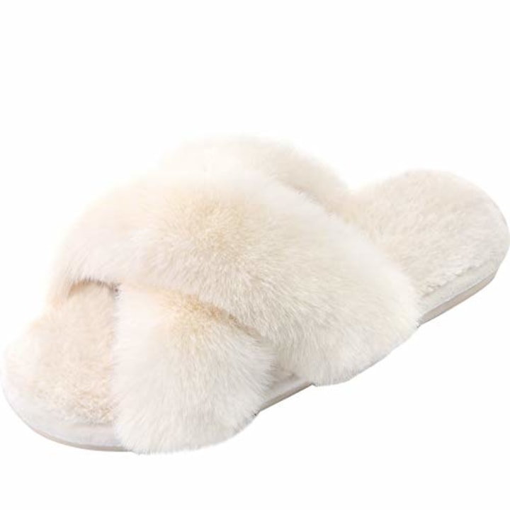 Parlovable Women's Cross Band Slippers