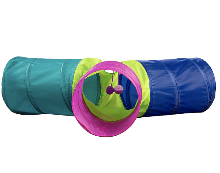 Whisker City Pop-Up Tri-Tunnel Cat Toy