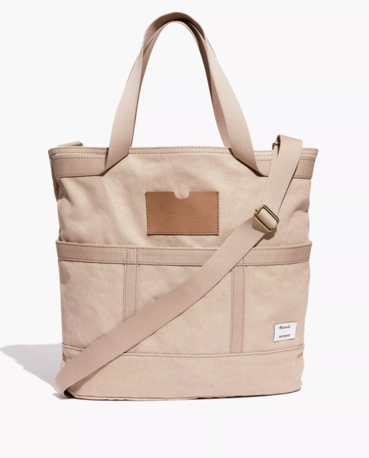 Madewell x BACKDROP Studio Hours Canvas Camden Tote Bag