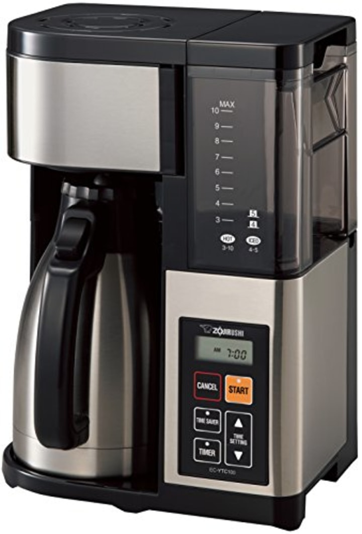  KRUPS ET351 Coffee Maker, Coffee Programmable Maker, Thermal  Carafe, 12 Cup, Black: Home & Kitchen