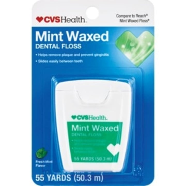 CVS Health Waxed Mint Dental Floss