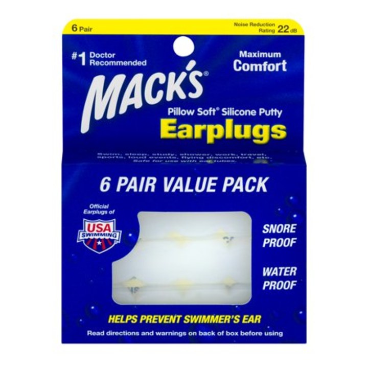 Mack&#039;s Pillow Soft Silicone Earplugs