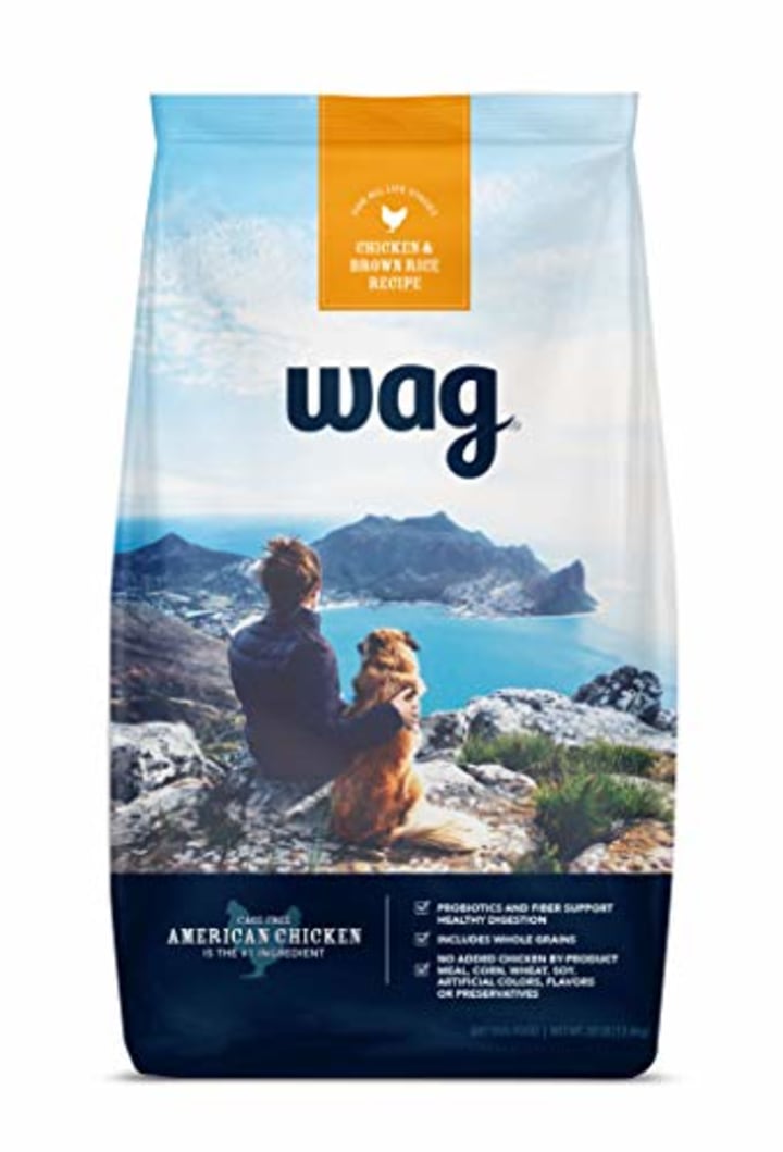 Wag Dry Dog Food, Chicken and Brown Rice