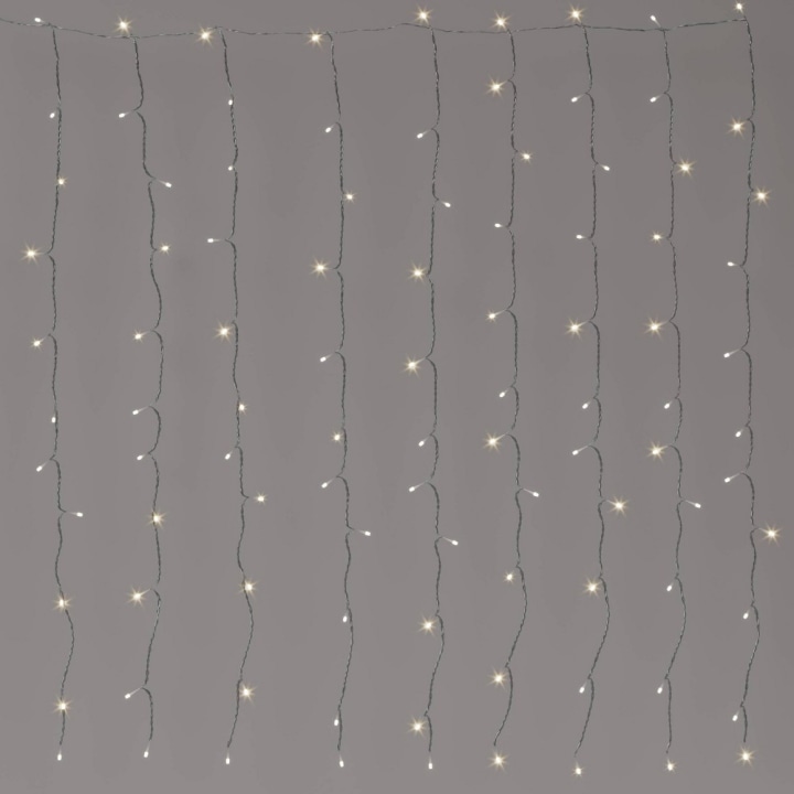 Room Essentials LED Plug-in Curtain String Lights with Clips