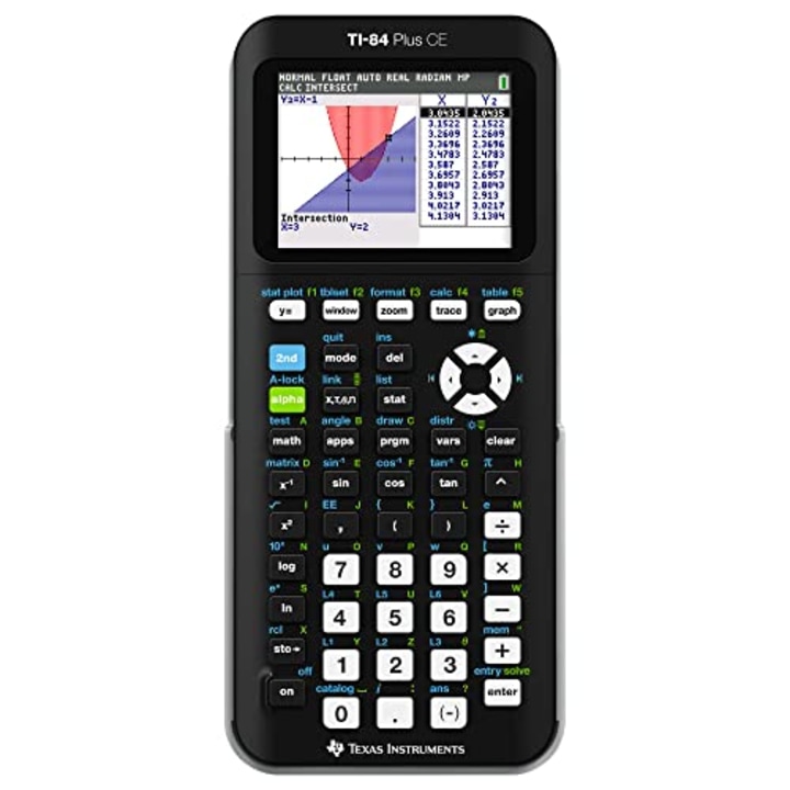 Texas Instruments 84 Plus CE Graphing Calculator