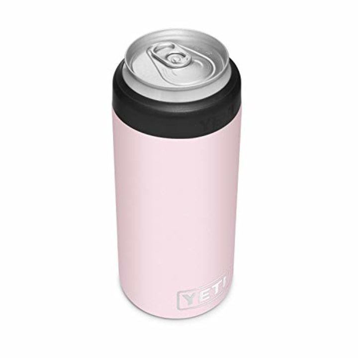 YETI Rambler 12 oz. Colster Slim Can Insulator for the Slim Hard Seltzer Cans, Ice Pink