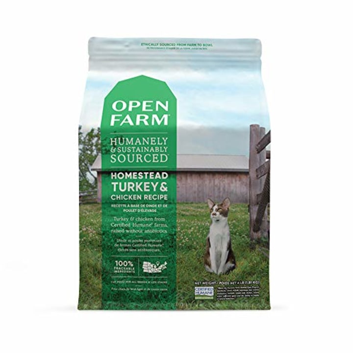 Open Farm Homestead Turkey &amp; Chicken Dry Cat Food