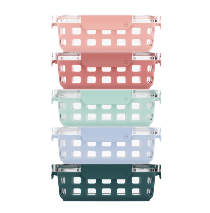 Ello Duraglass Food Storage Meal Prep Containers