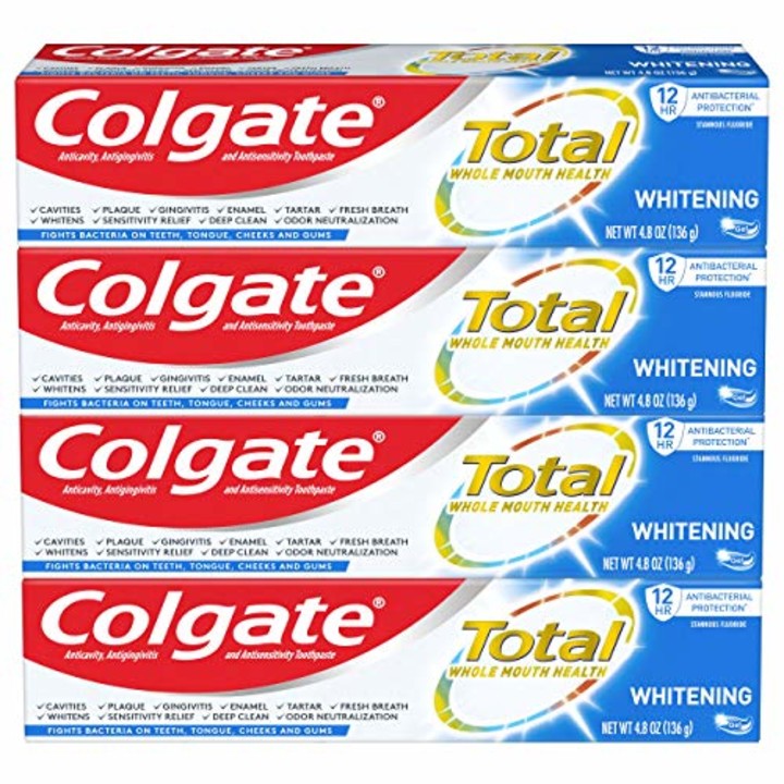 Colgate Total Whitening Toothpaste Gel