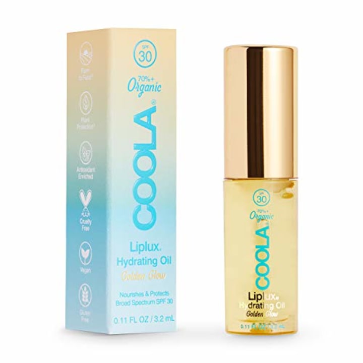 Coola LipLux Organic Hydrating Lip Oil Sunscreen SPF 30