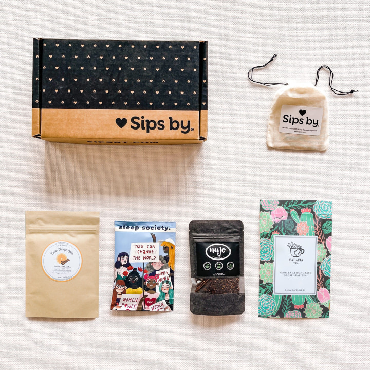 Sips By Women-Owned Tea Brands Box