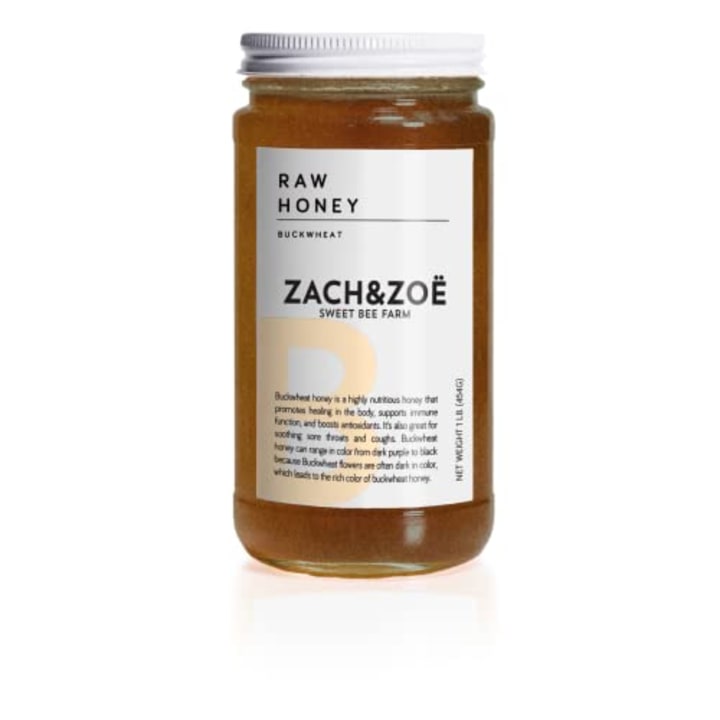 Zach &amp; Zoe Unfiltered Raw Buckwheat Honey