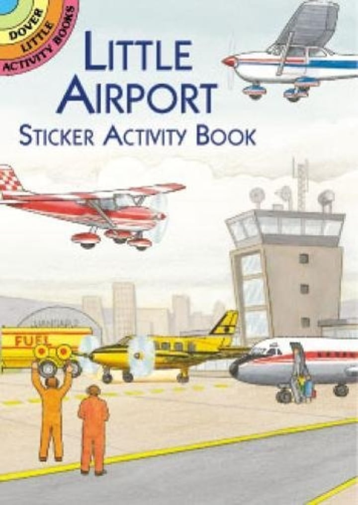 Little Airport Sticker Activity Book (Dover Little Activity Books Stickers) (Amazon)