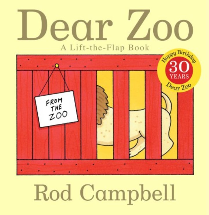 "Dear Zoo: A Lift-the-Flap Book" by Rod Campbell