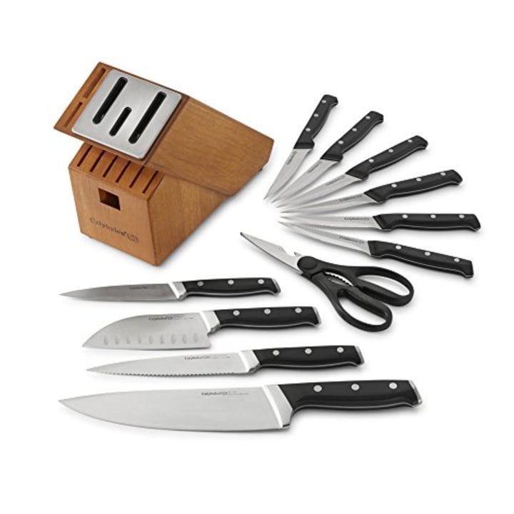Calphalon Classic Self-Sharpening Cutlery Knife Block Set with SharpIN Technology, 12 Piece (Amazon)