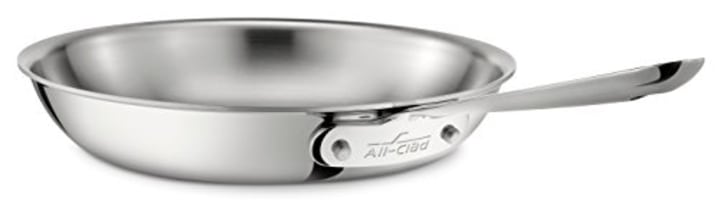 All-Clad 4110 Stainless Steel Dishwasher Safe Fry Pan