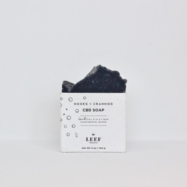 Leef Organics Nooks + Crannies CBD Soap