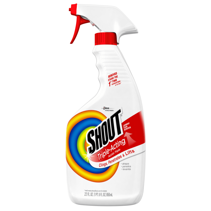 Shout Triple-Acting Laundry Stain Remover, 22 Ounces