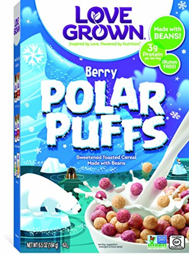 Love Grown Polar Puffs Cereal 6 pack