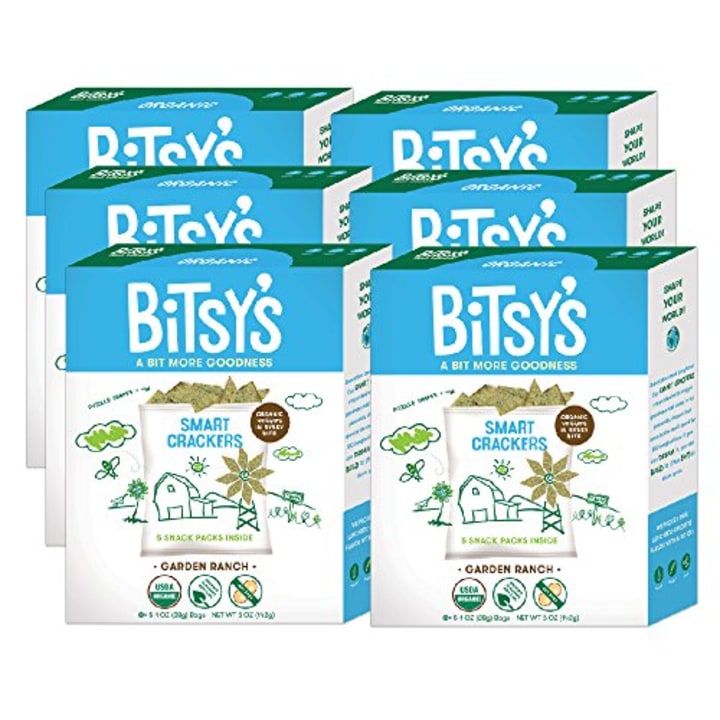 Bitsy&#039;s Multi-Pack Organic Smart Crackers 6 Pack