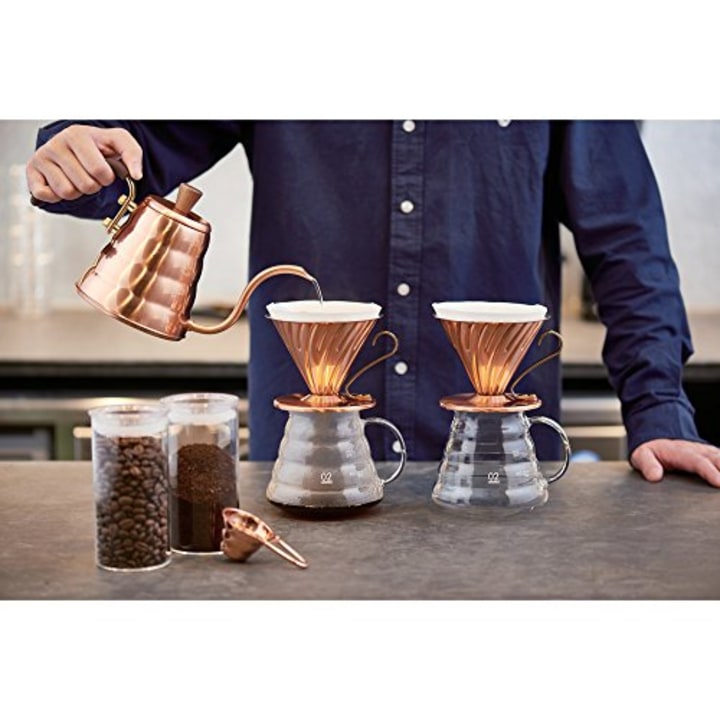 Hario VKBN-90CP &quot;Buono&quot; Drip Kettle, Copper