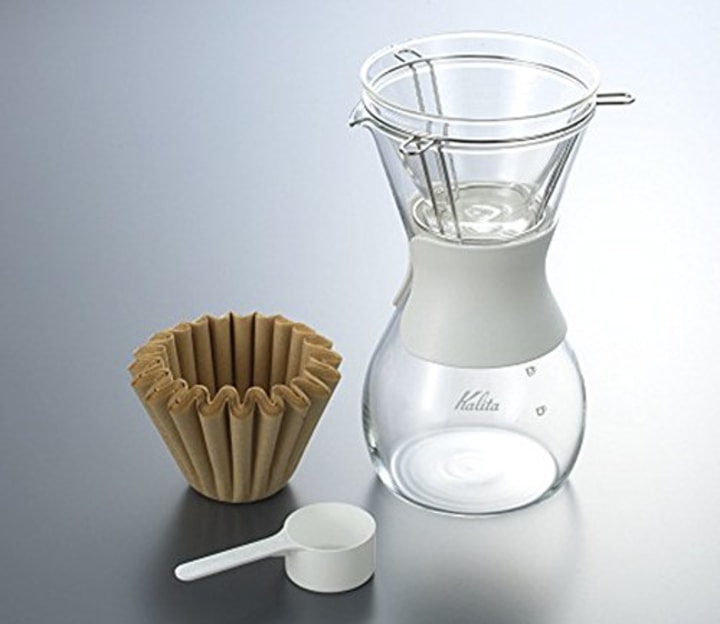 Kalita 35159 Wave Style 185 Coffee Brewer Clear