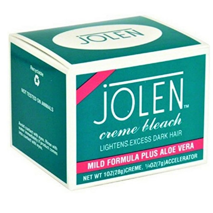 Jolen Creme Bleach Formula Plus Aloe Vera,1.2 oz