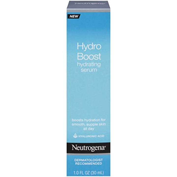 Neutrogena Hydro Boost Hydrating Hyaluronic Acid Serum, Oil-Free and Non-Comedogenic Formula for Glowing Complexion, 1 fl. oz
