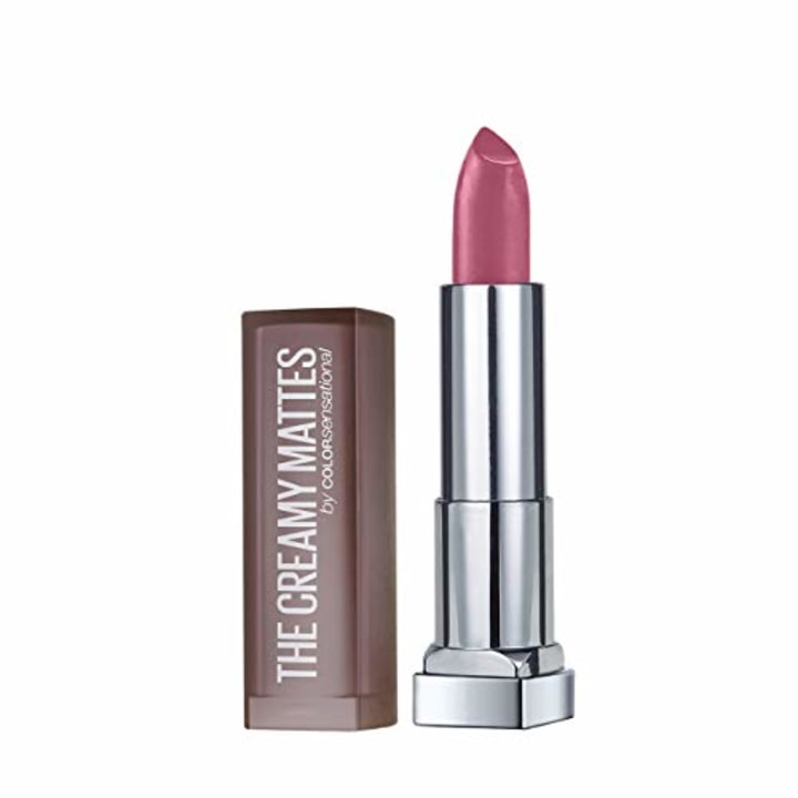 Maybelline New York Color Sensational Pink Lipstick Matte Lipstick, Lust For Blush, 0.15 oz