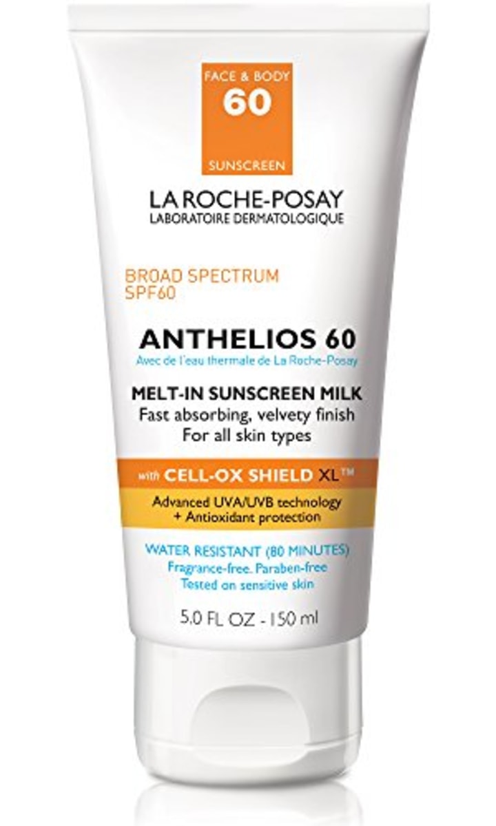 La Roche-Posay Anthelios Melt-In Sunscreen Milk SPF 60, 5 Fl Oz