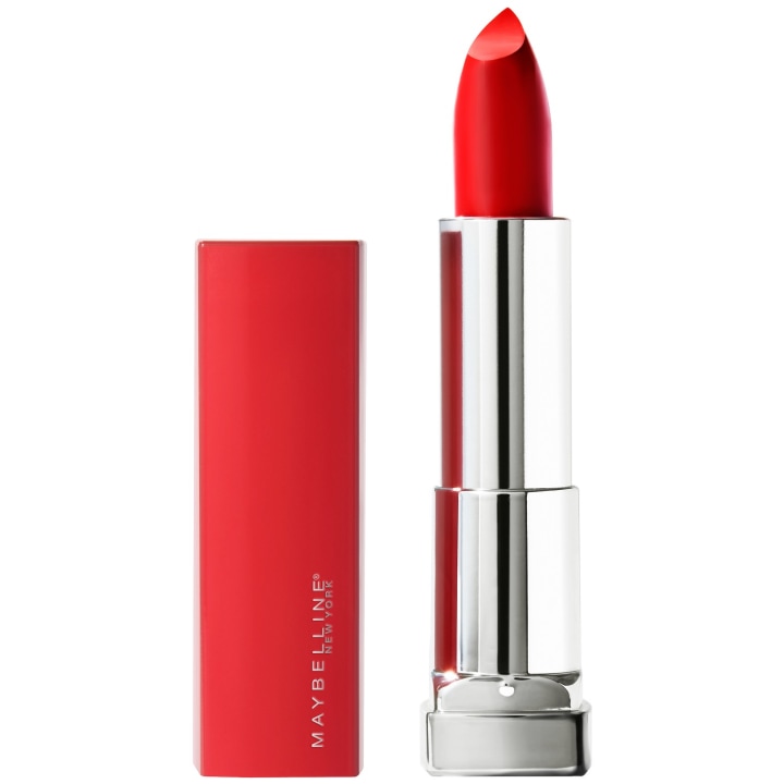 Maybelline New York Color Sensational Made for All Lipstick, Red For Me, Matte Red Lipstick, 0.15 Ounce