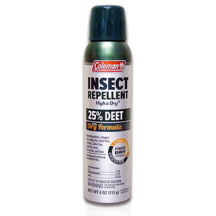 Coleman 25% Deet Dry Formula Insect Repellent