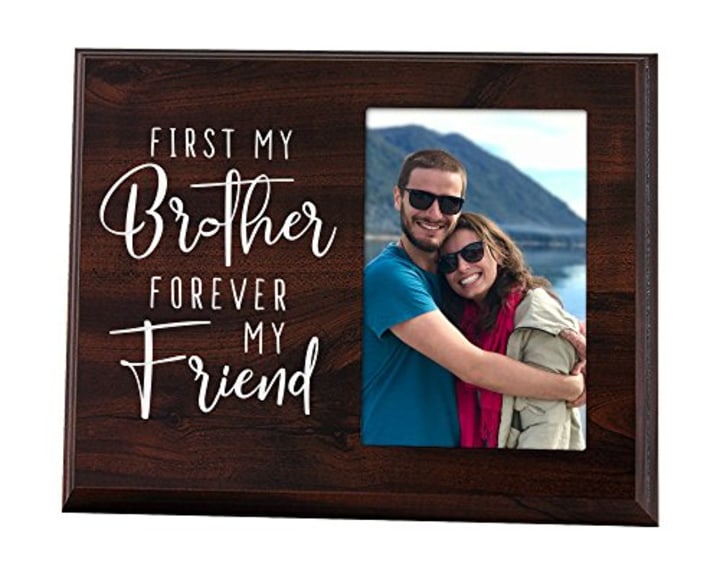 First My Brother Forever My Friend Picture Frame