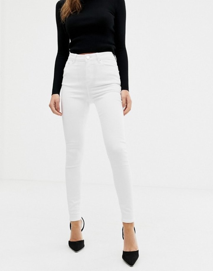 Ridley High-Waisted Skinny Jeans
