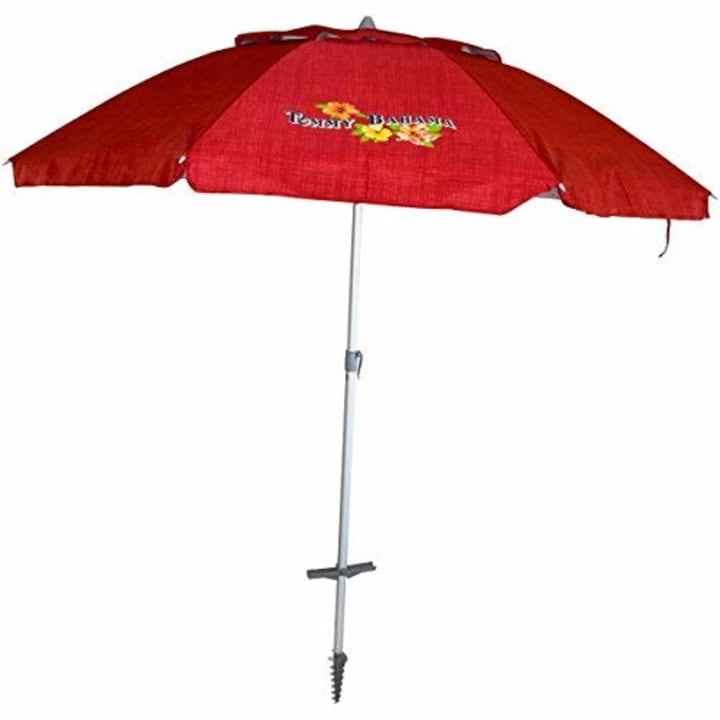 Tommy Bahama Sand Anchor 7 feet Beach Umbrella With Tilt and Telescoping Pole