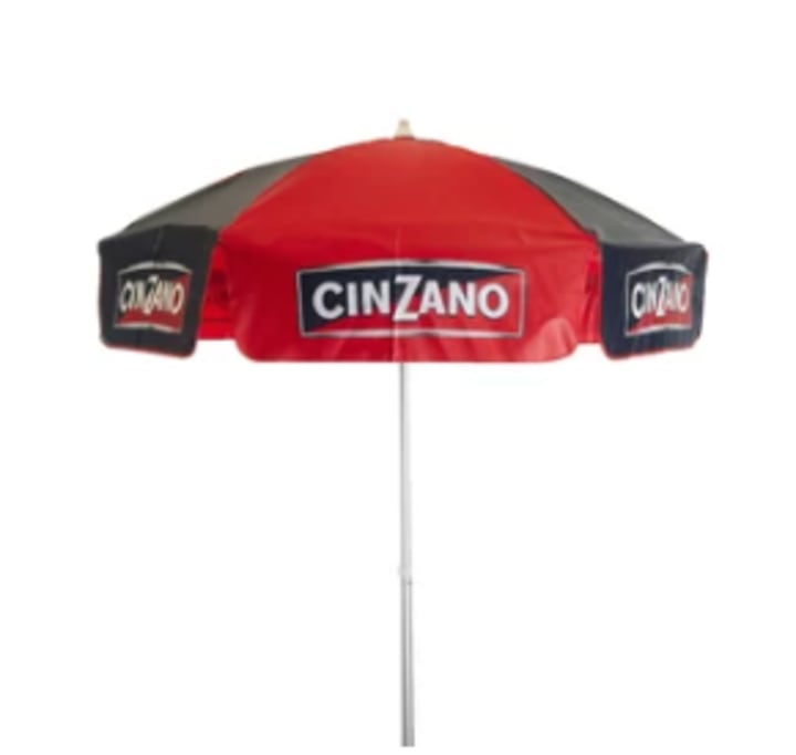 Cinzano Beach Umbrella