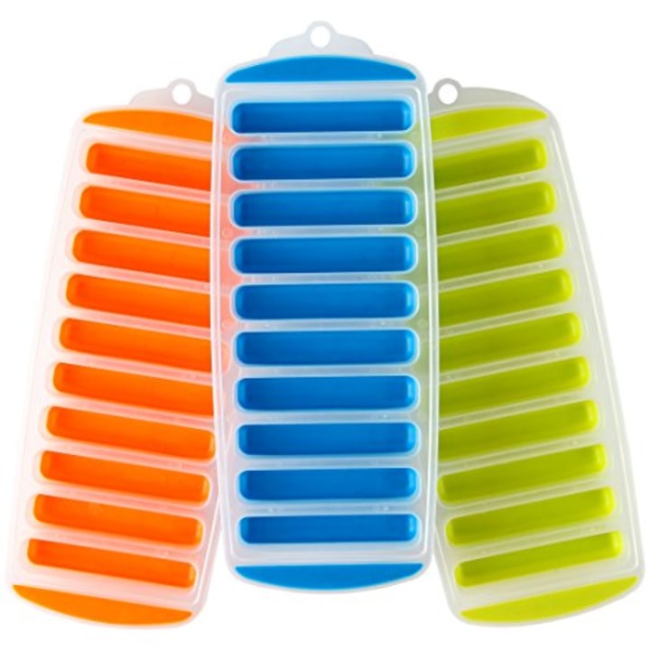 Lily&#039;s Home Silicone Narrow Ice Stick Cube Trays