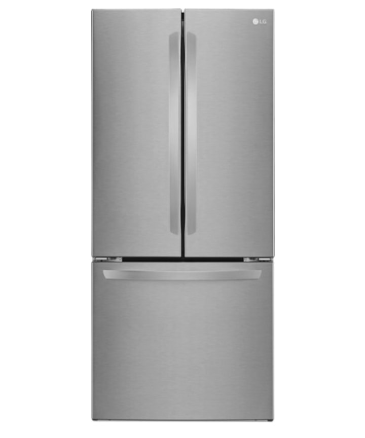 LG - 21.8 Cu. Ft. French Door Refrigerator