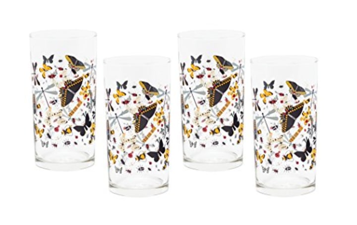 Harper + Oldham Set of Four Butterflight Glasses