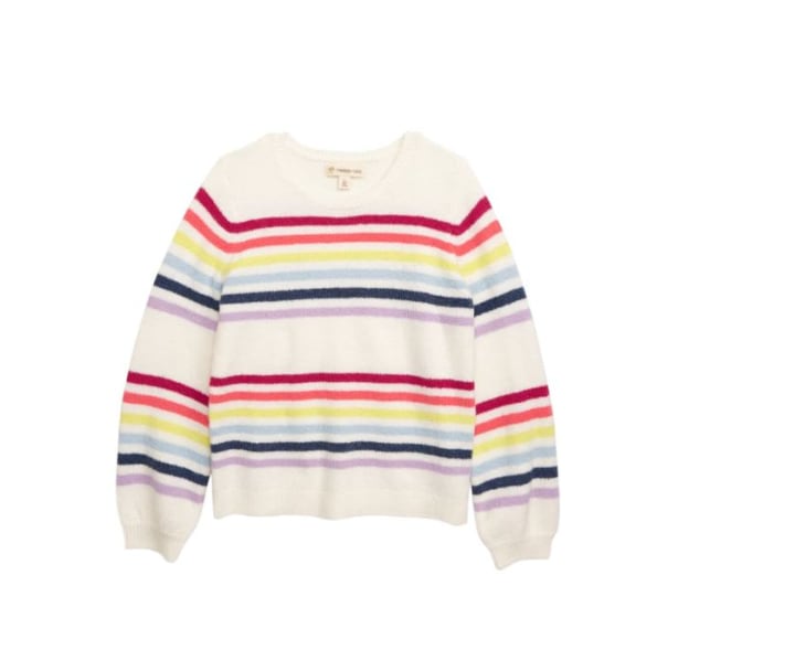 Tucker + Tate Rainbow Stripe Sweater