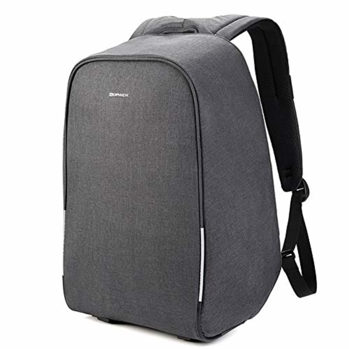 KOPACK 17 inch Anti Theft Laptop Backpack Waterproof Travel Backpack Rain Cover/USB Business Scan Smart