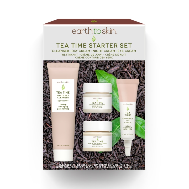 Earth to Skin Tea Time Anti Aging Starter Set