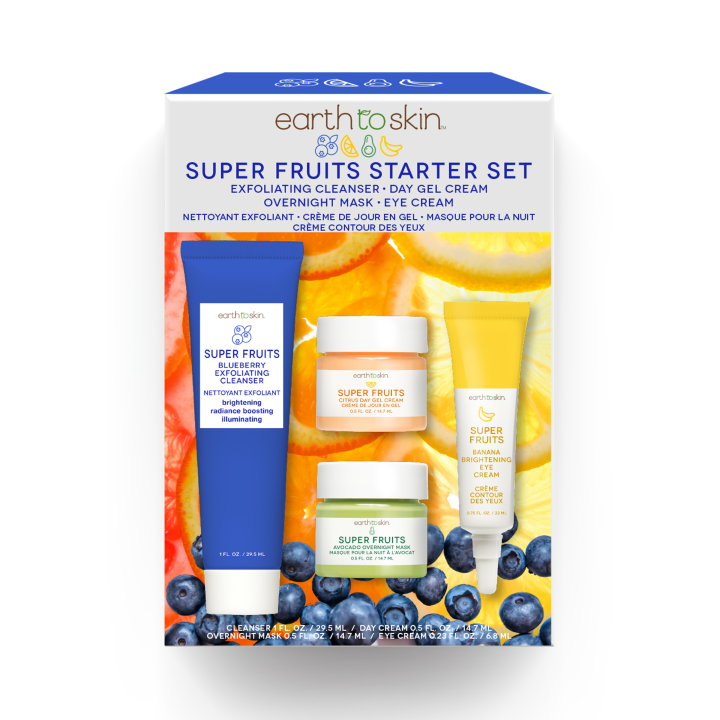Earth to Skin Super Fruits Brightening Starter Kit