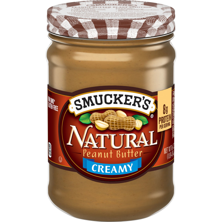 Smucker&#039;s Creamy Natural Peanut Butter, 16-Ounce