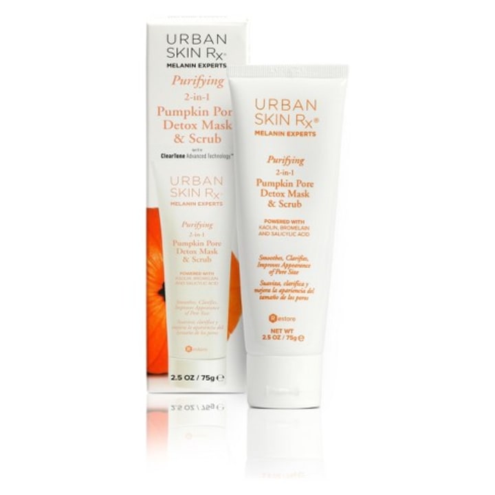 Urban Skin Rx Purifying Pumpkin Pore Detox Face Mask and Scrub - 2.5oz